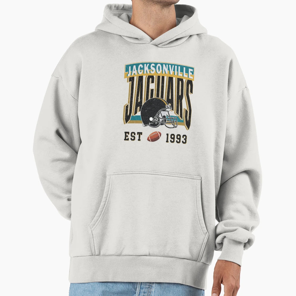 Jacksonville Jaguars Helemt Hoodie - Aesthetic Graphic for Adults - T-Shirt, Sweatshirt, Hoodie