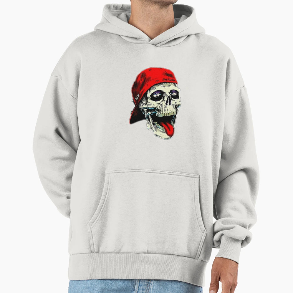 Funny Skull Halloween Hoodie - Fun Novelty Design Unisex - T-Shirt, Sweatshirt, Hoodie