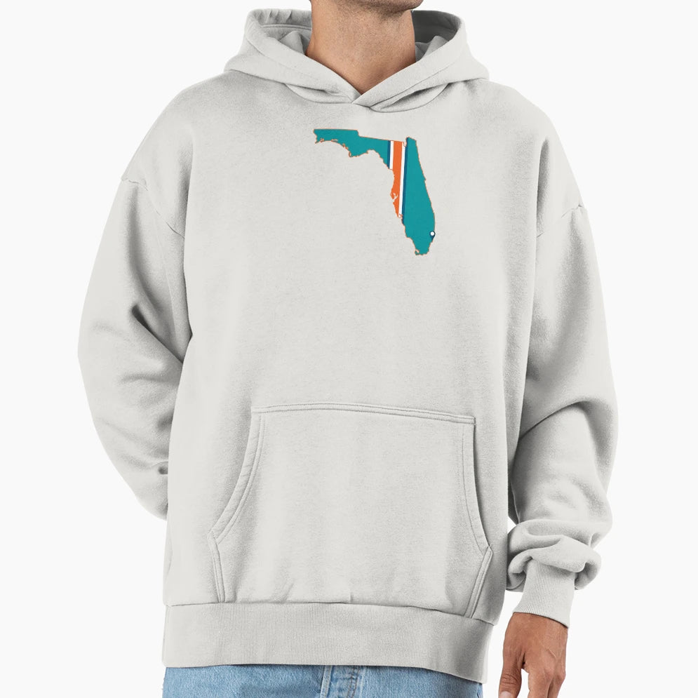 Miami Football Hoodie - Novelty Apparel Unisex - T-Shirt, Sweatshirt, Hoodie