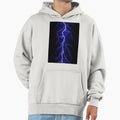 Blue Lightning Hoodie - Custom Art Print Unisex - T-Shirt, Sweatshirt, Hoodie