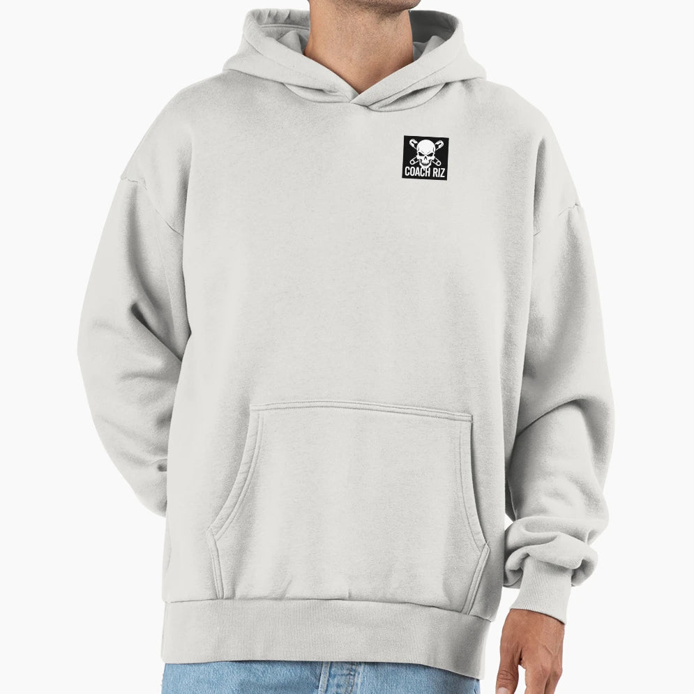 Coach Riz Logo Hoodie - Trendy Graphic Men Women - T-Shirt, Sweatshirt, Hoodie