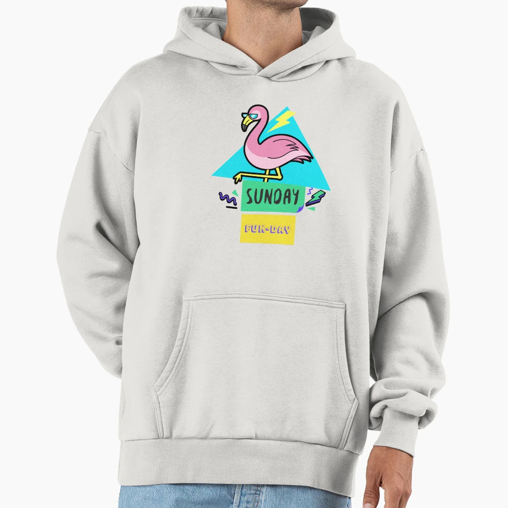 Sunday Funday Hoodie - Unique Graphic Unisex - T-Shirt, Sweatshirt, Hoodie