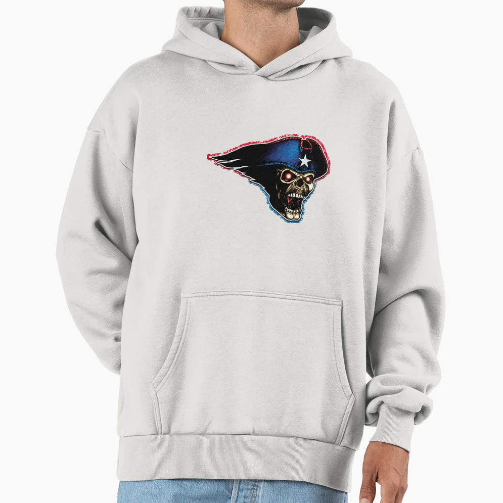 Zombie Patriot Hoodie - Novelty Apparel Unisex - T-Shirt, Sweatshirt, Hoodie
