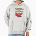 Football Soccer And Beer Hoodie - Fun Novelty Design for Adults - T-Shirt, Sweatshirt, Hoodie