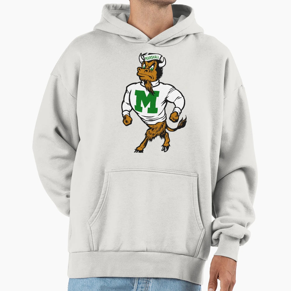 Marshal U Mascot Logoactive Hoodie - Casual Everyday Wear Unisex - T-Shirt, Sweatshirt, Hoodie