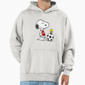Dog Meets Red White Spirit Football Hoodie - Minimalist Print Men Women - T-Shirt, Sweatshirt, Hoodie