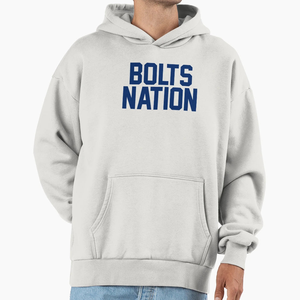 Bolts Nation Hoodie - Novelty Apparel for Adults - T-Shirt, Sweatshirt, Hoodie