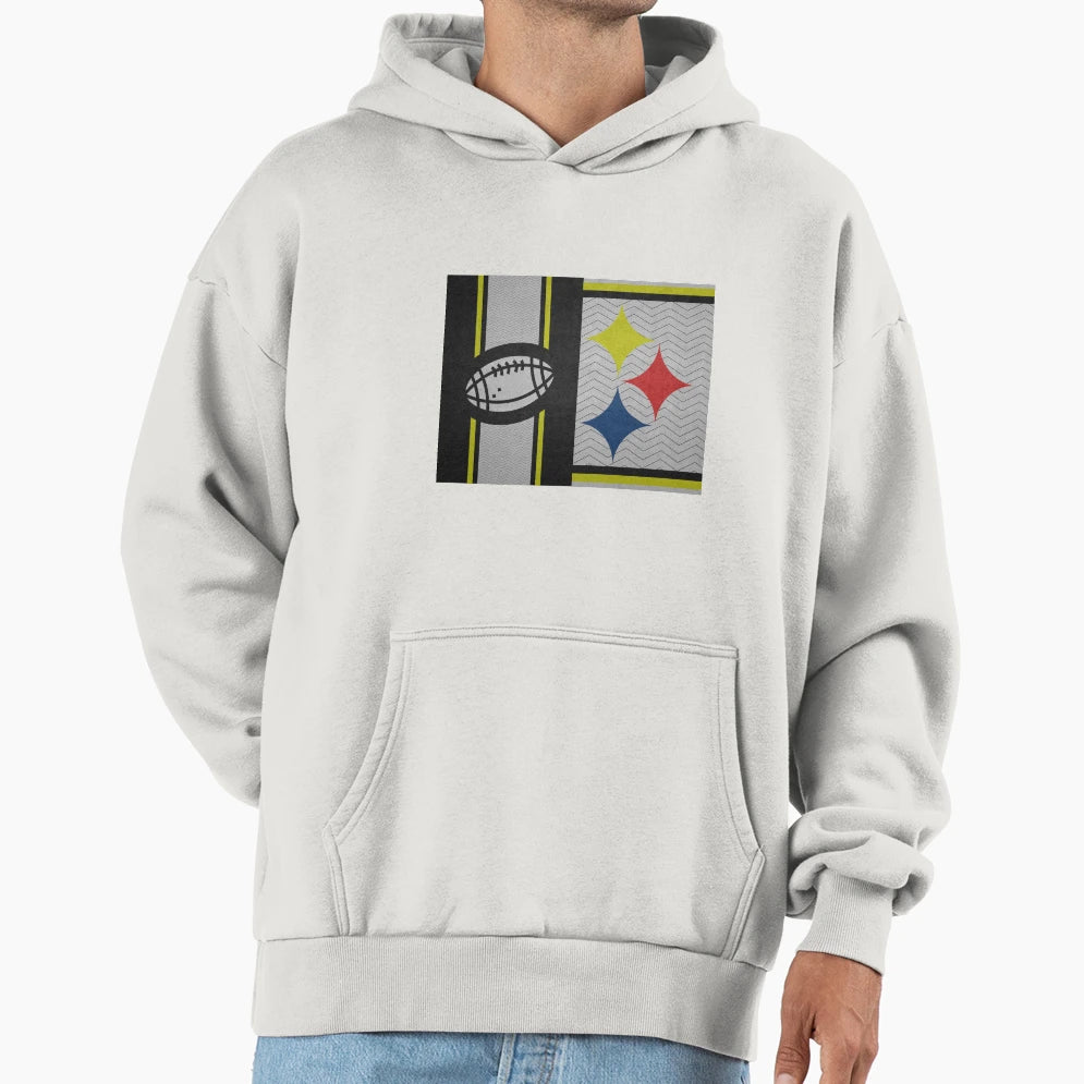 Football Steel Model Hoodie - Custom Art Print for Adults - T-Shirt, Sweatshirt, Hoodie