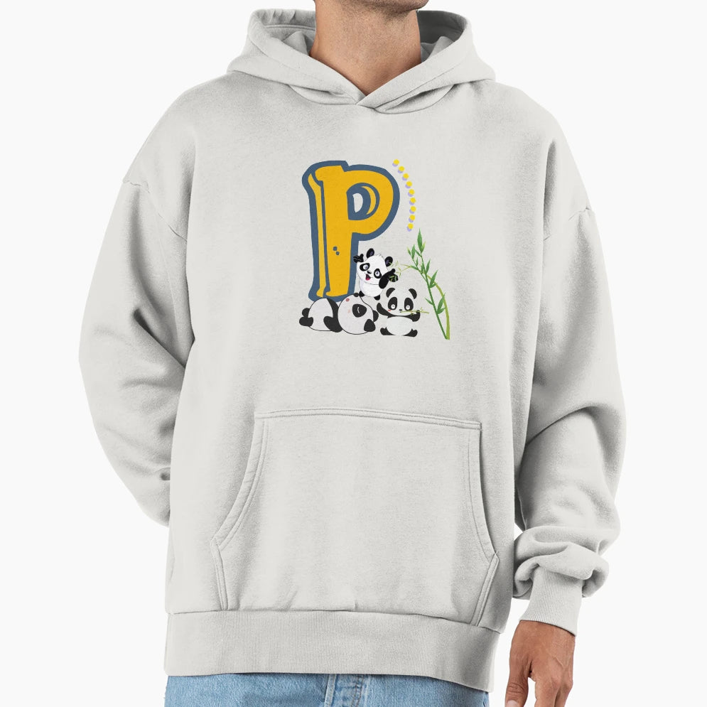 P Name Your Own Name Hoodie - Novelty Apparel for Adults - T-Shirt, Sweatshirt, Hoodie