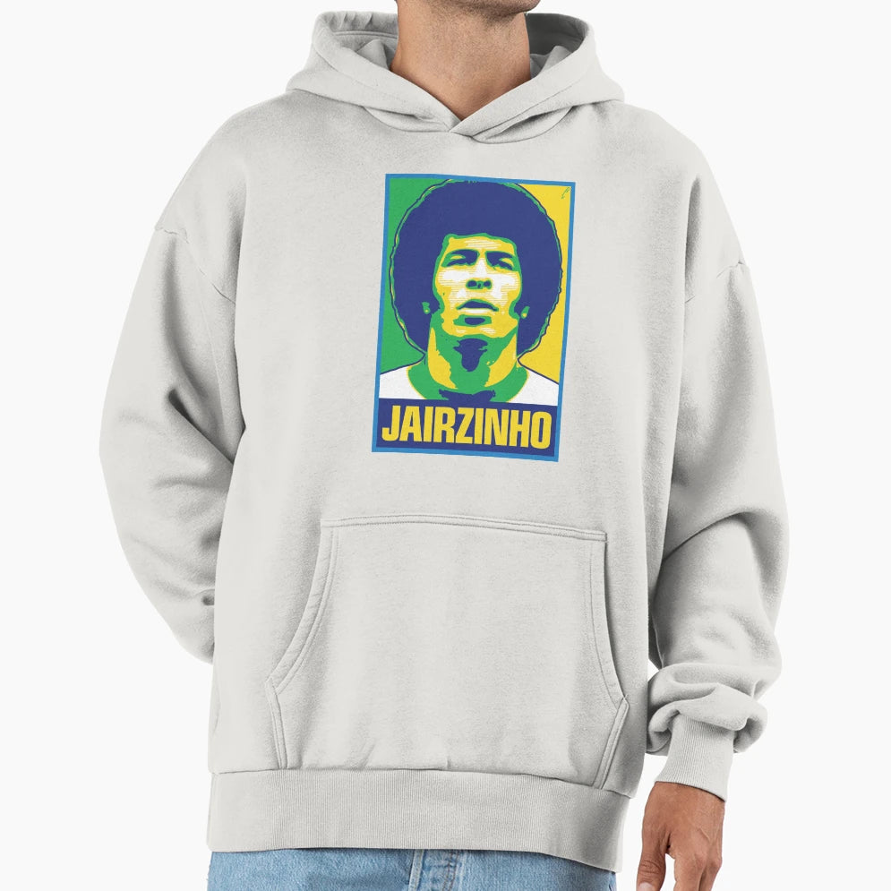 Jairzinho Brazil Hoodie - Casual Everyday Wear for Adults - T-Shirt, Sweatshirt, Hoodie