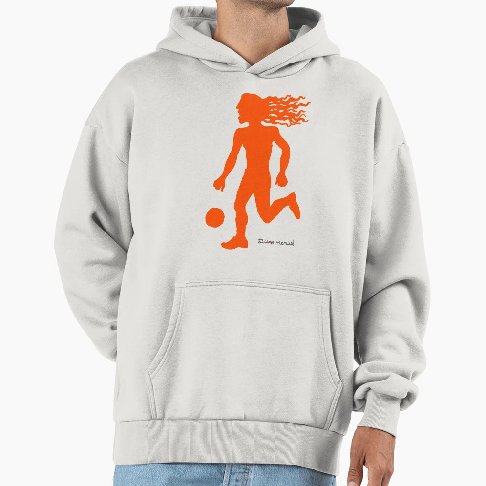 Football Player Hoodie - Graphic Print Unisex - T-Shirt, Sweatshirt, Hoodie