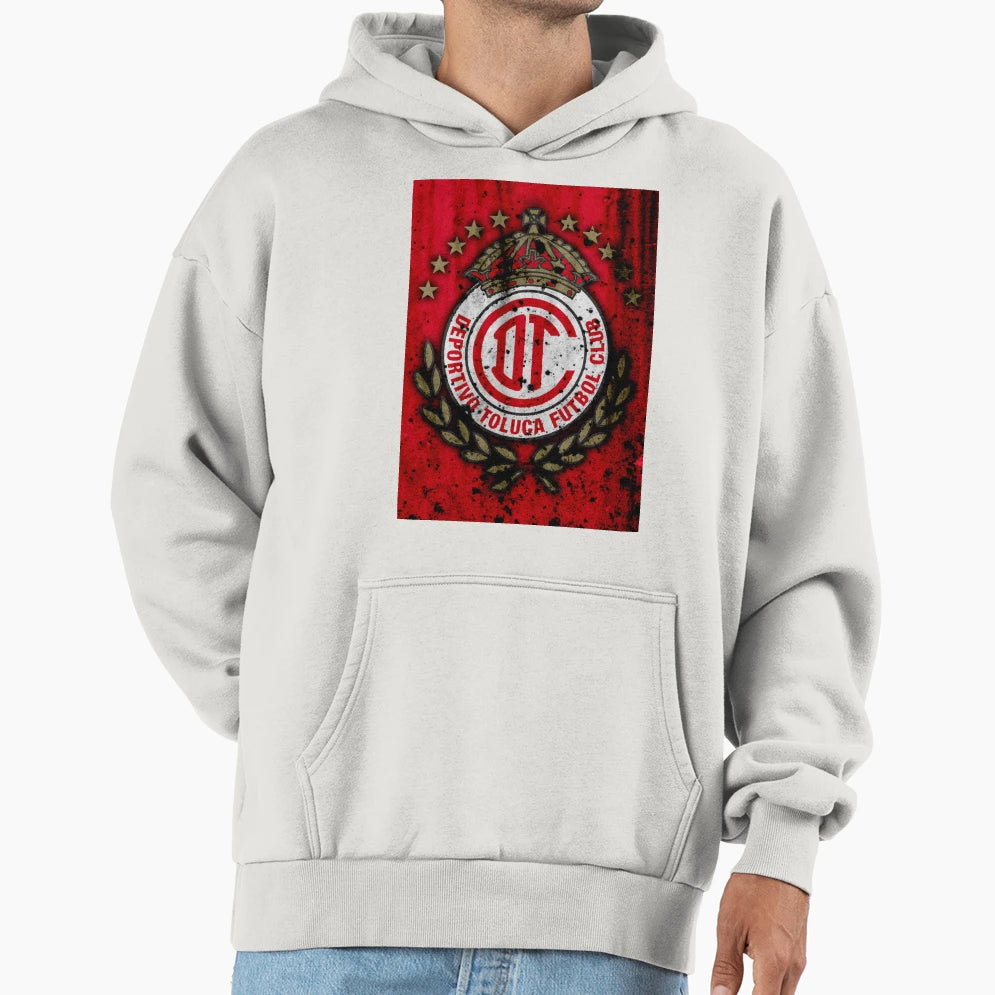 Deportivo Toluca Fc Hoodie - Aesthetic Graphic Unisex - T-Shirt, Sweatshirt, Hoodie