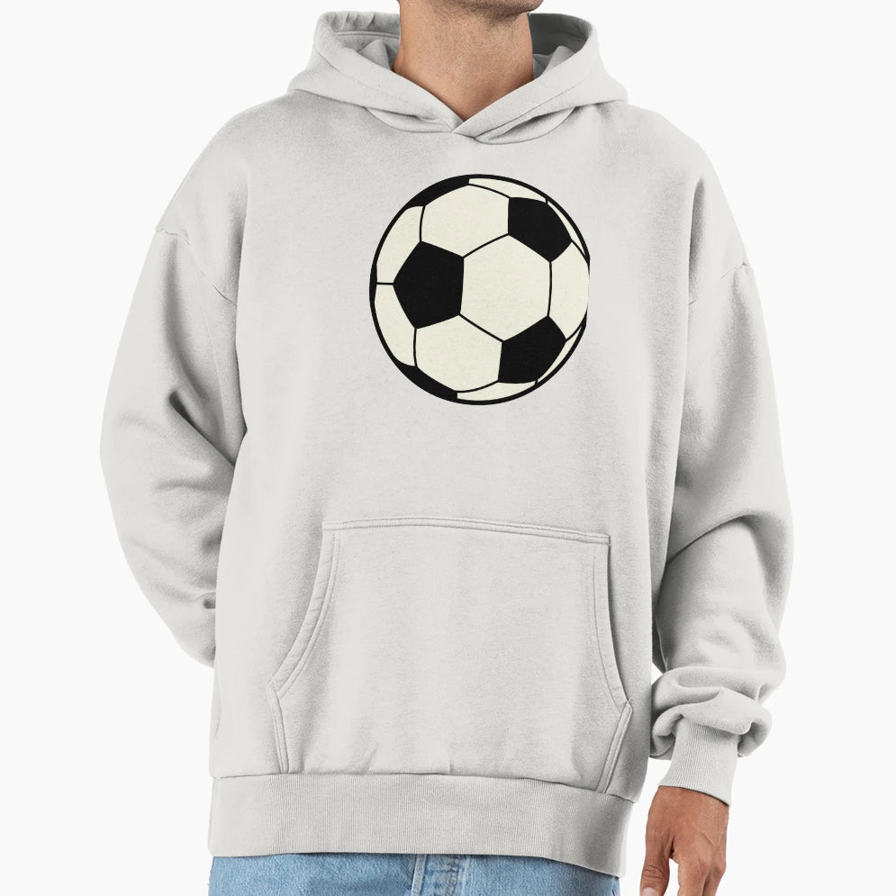 Soccer Ball Hoodie - Trendy Graphic for Adults - T-Shirt, Sweatshirt, Hoodie