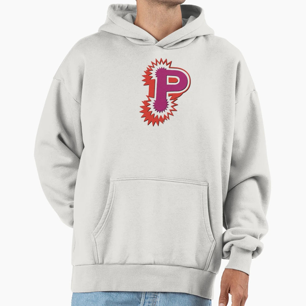 P Initial Letter P Hoodie - Fun Novelty Design Unisex - T-Shirt, Sweatshirt, Hoodie