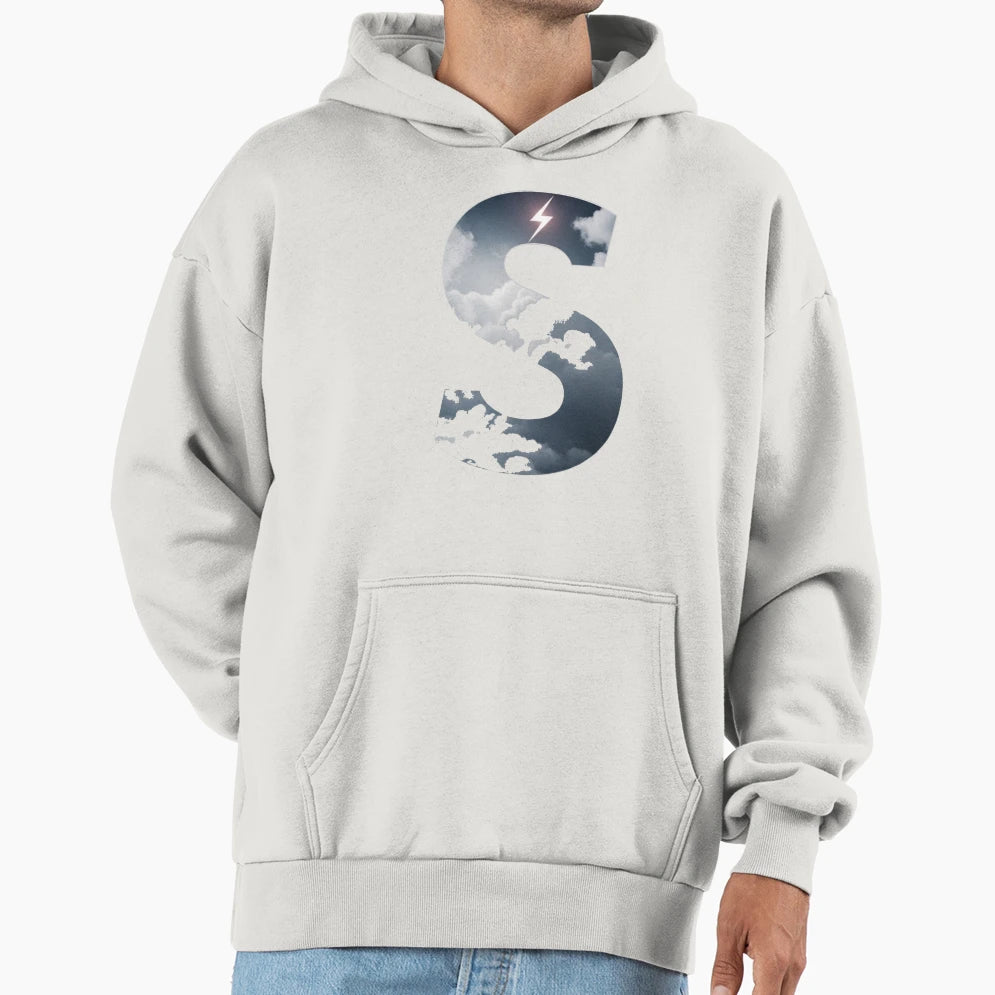 Stormy Spirit Lightning S Hoodie - Casual Everyday Wear Unisex - T-Shirt, Sweatshirt, Hoodie