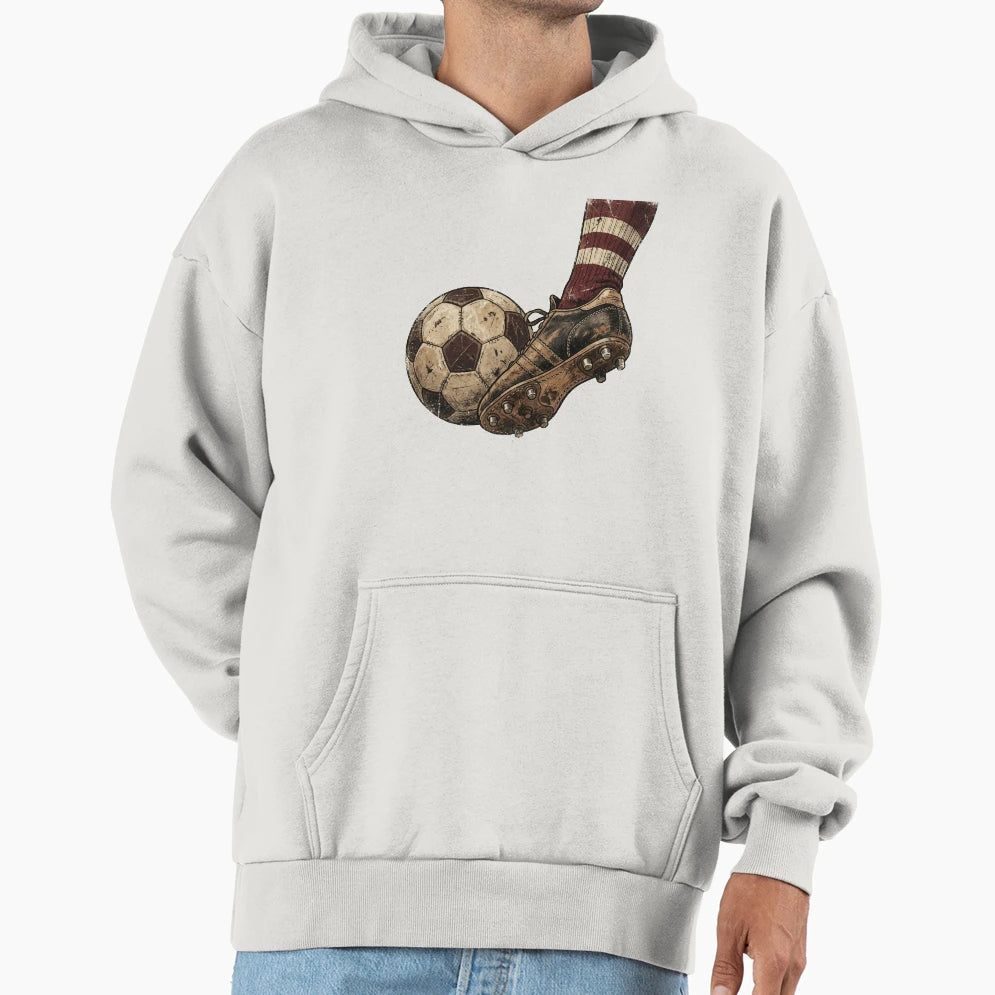 Soccer Kick Hoodie - Custom Art Print Men Women - T-Shirt, Sweatshirt, Hoodie