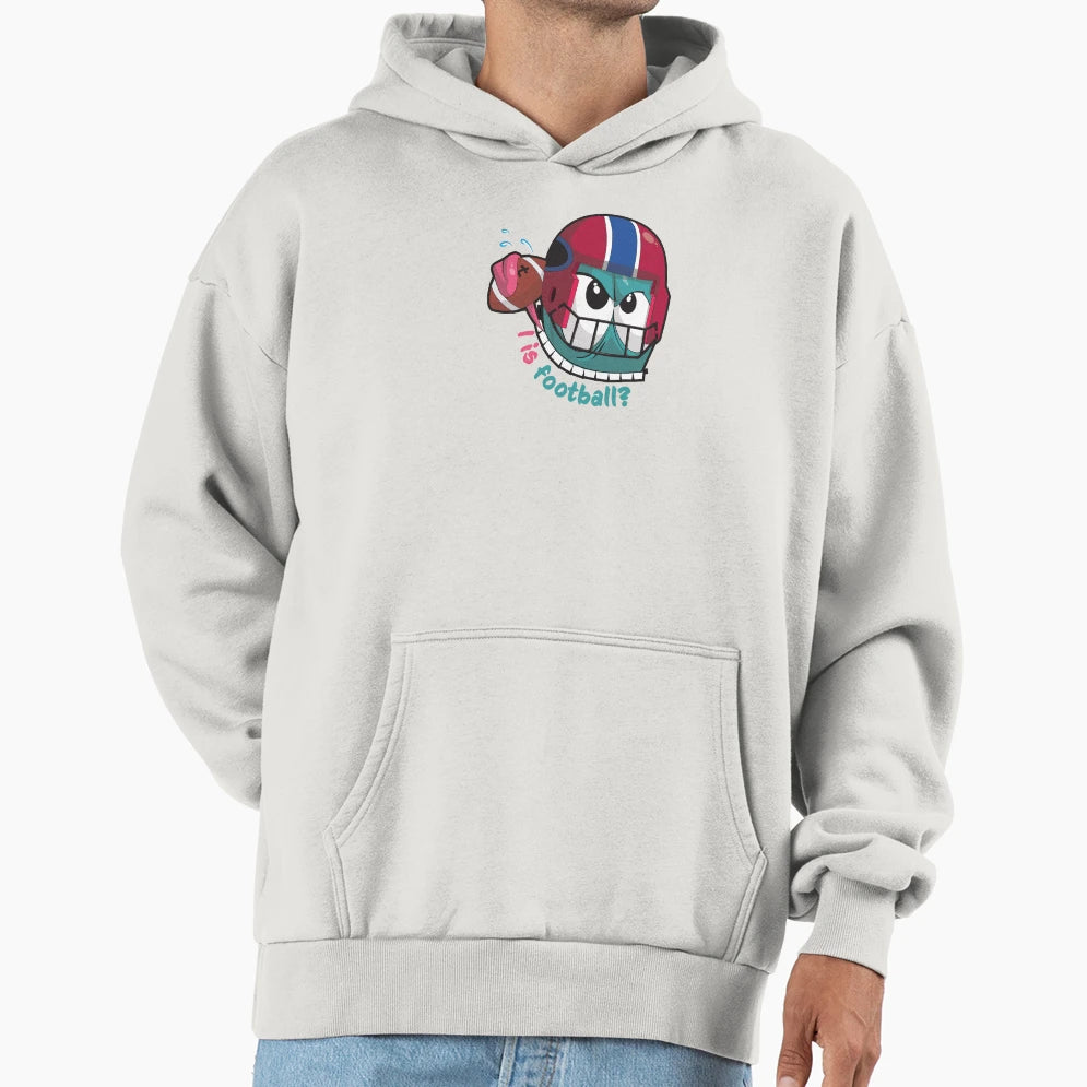 Nochii I Is Football Hoodie - Fun Novelty Design Men Women - T-Shirt, Sweatshirt, Hoodie