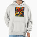 Football Player Comics Stylcartoone Hoodie - Trendy Graphic Unisex - T-Shirt, Sweatshirt, Hoodie