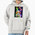 Dog American Football Ball Halloween Hoodie - Custom Art Print for Adults - T-Shirt, Sweatshirt, Hoodie