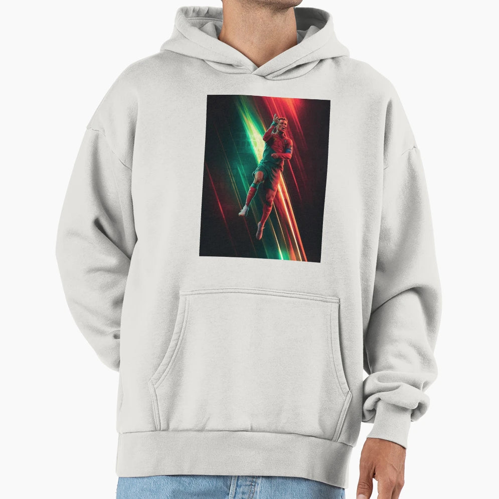 Cristiano Ronaldo Hoodie - Minimalist Print for Adults - T-Shirt, Sweatshirt, Hoodie