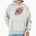 American Football Lovers 4Th July Hoodie - Custom Art Print Men Women - T-Shirt, Sweatshirt, Hoodie