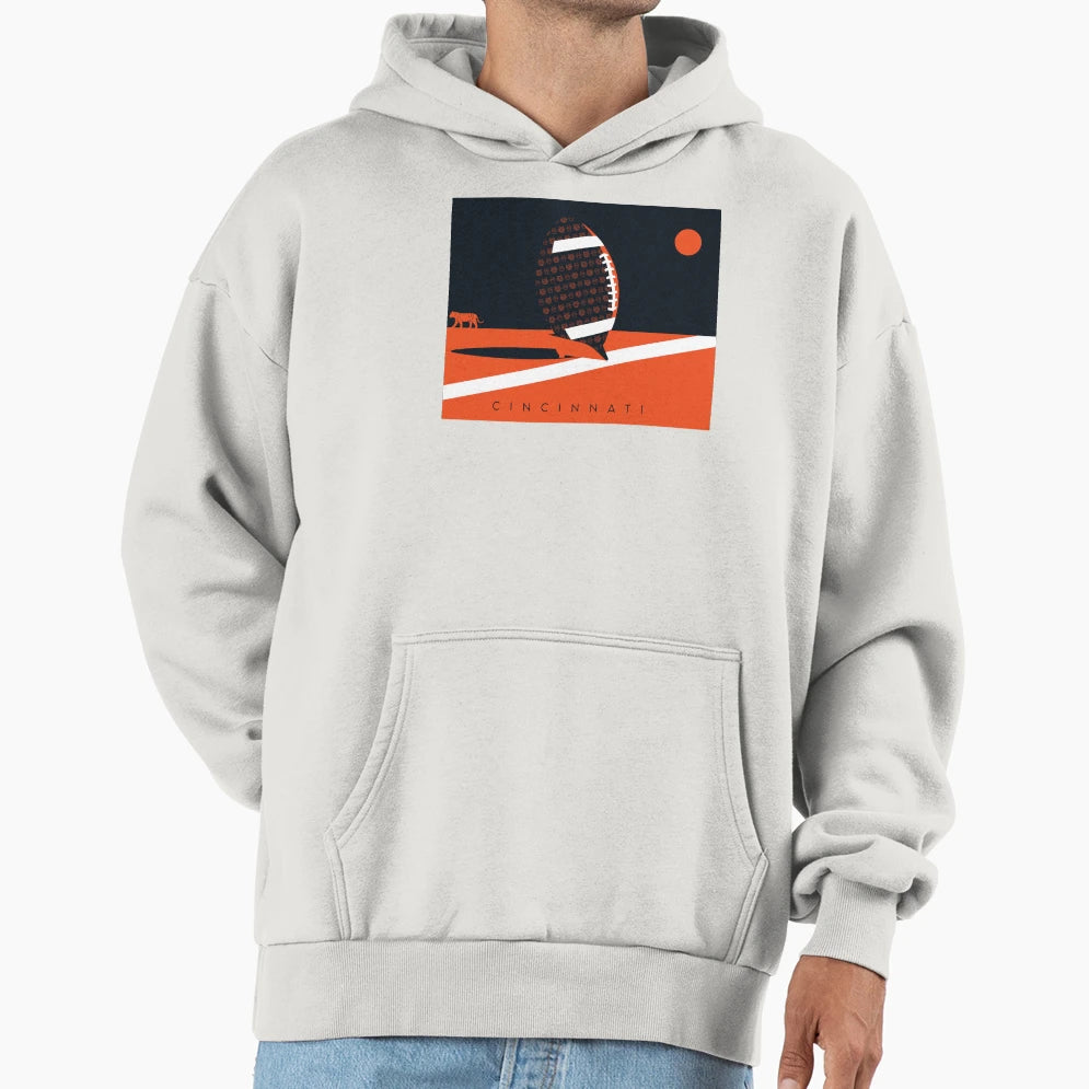 Cincinnati Cincinnati Ohio Ohio Football Hoodie - Trendy Graphic Men Women - T-Shirt, Sweatshirt, Hoodie