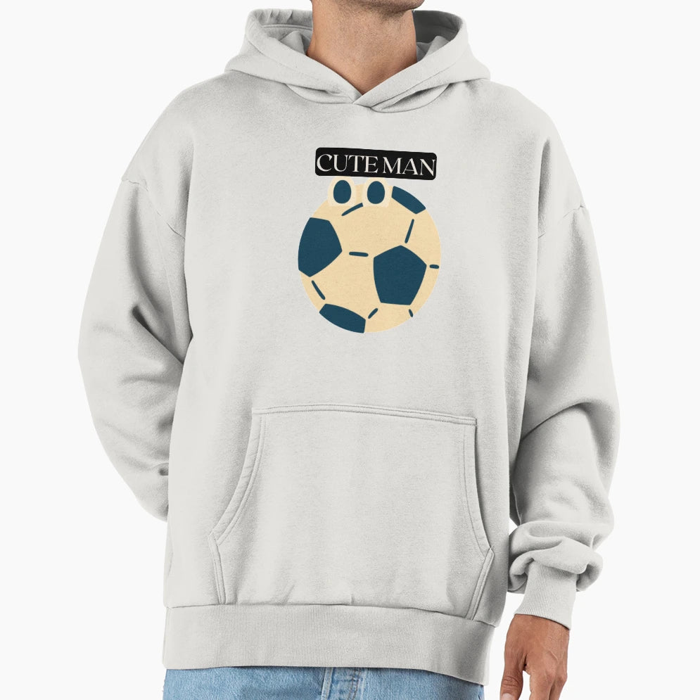 Soccer Ball Hoodie - Minimalist Print Unisex - T-Shirt, Sweatshirt, Hoodie
