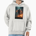 Dark Aura Soccer Power Shot Hoodie - Minimalist Print Unisex - T-Shirt, Sweatshirt, Hoodie