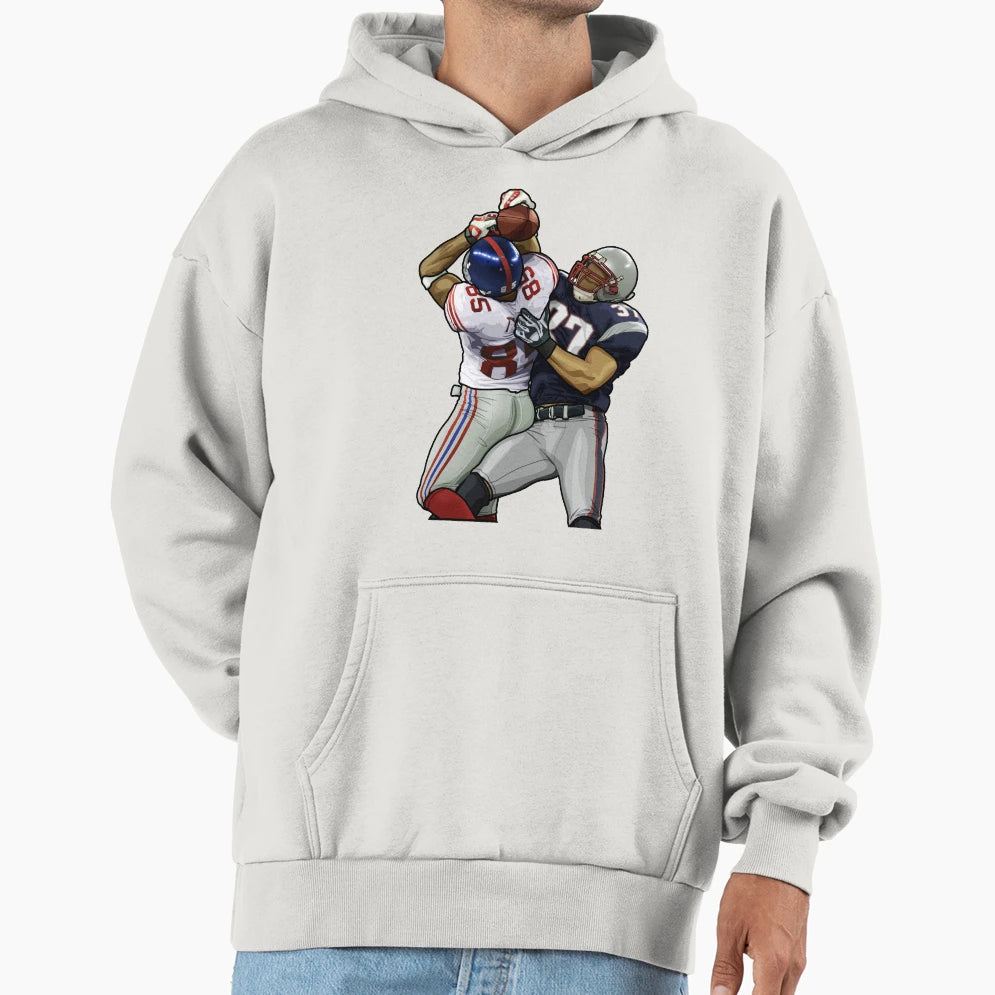 David Tyree Helmet Catch Hoodie - Streetwear Style for Adults - T-Shirt, Sweatshirt, Hoodie