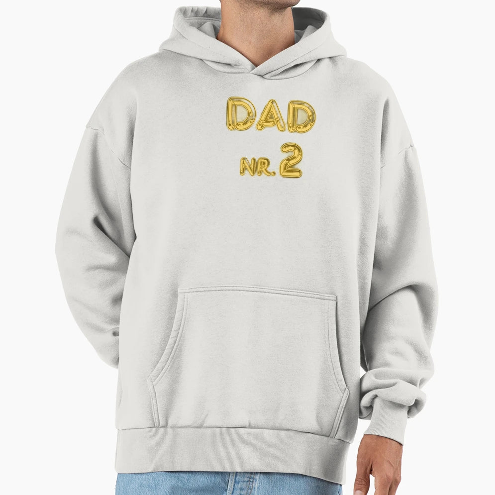 Dad Nr 2 Hoodie - Streetwear Style for Adults - T-Shirt, Sweatshirt, Hoodie