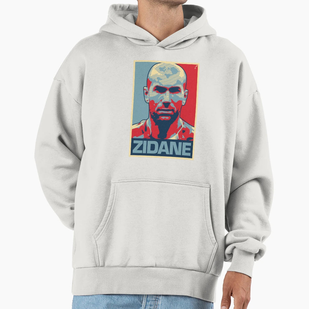 Zidane Hoodie - Custom Art Print Unisex - T-Shirt, Sweatshirt, Hoodie
