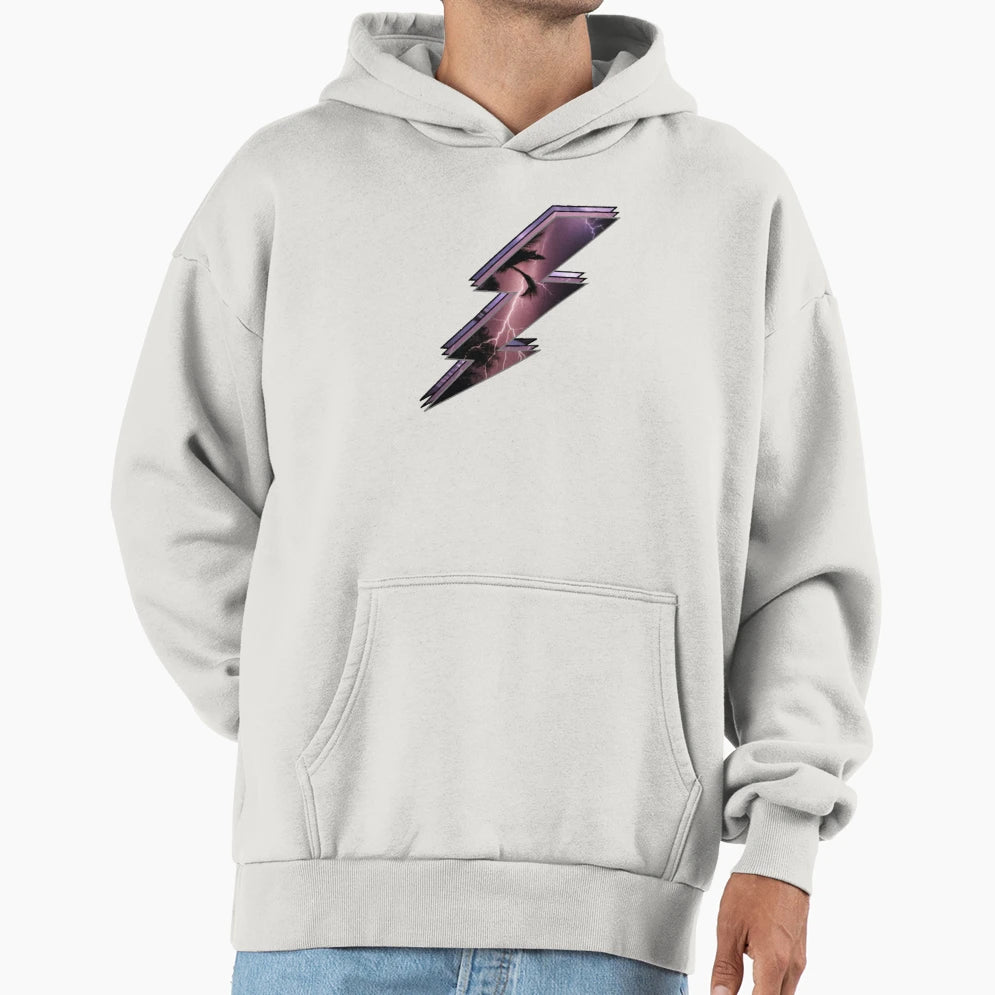 Lightening Bolt Hoodie - Trendy Graphic for Adults - T-Shirt, Sweatshirt, Hoodie
