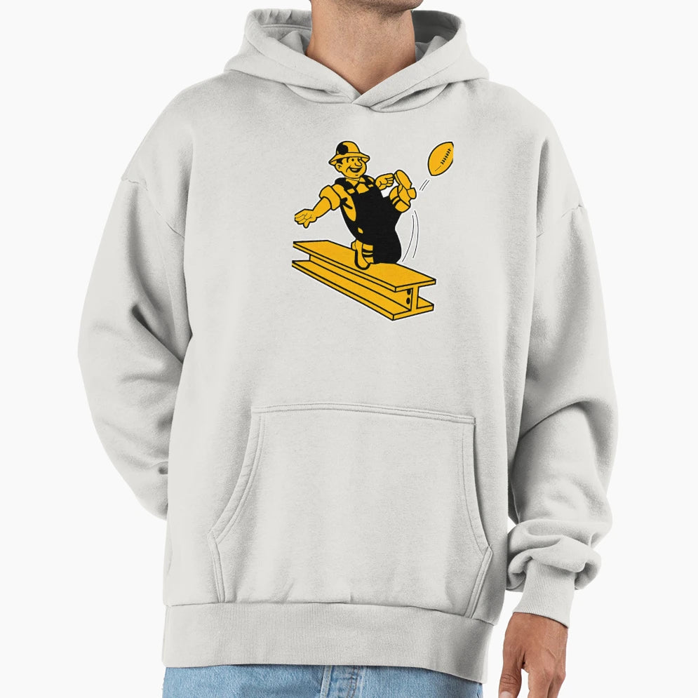 1962 Steelers Steely Mcbeam Hoodie - Minimalist Print Men Women - T-Shirt, Sweatshirt, Hoodie