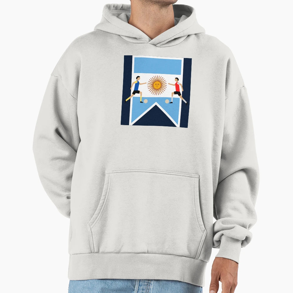 Argentine Soccer Hoodie - Streetwear Style Men Women - T-Shirt, Sweatshirt, Hoodie