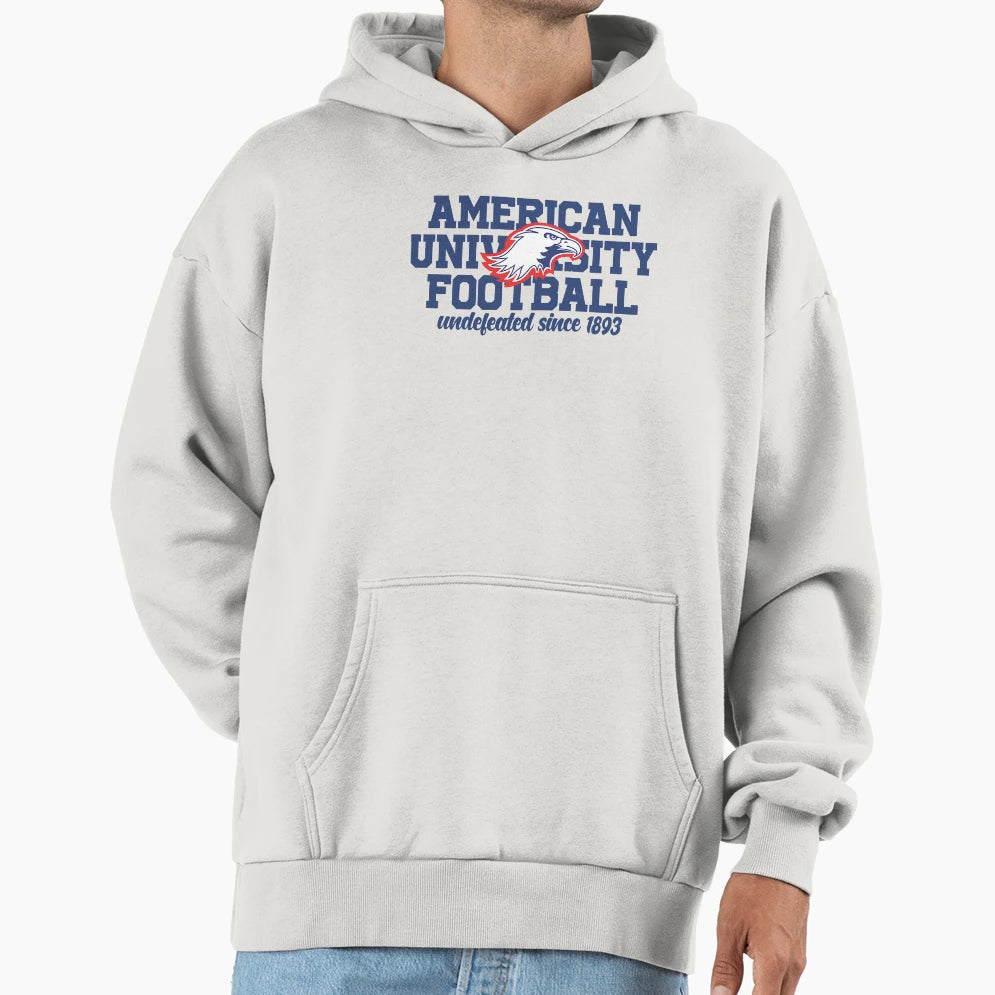 American University Football Hoodie - Casual Everyday Wear Men Women - T-Shirt, Sweatshirt, Hoodie