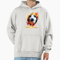 Football Game Fire Soccer Lifestyle Hoodie - Aesthetic Graphic for Adults - T-Shirt, Sweatshirt, Hoodie