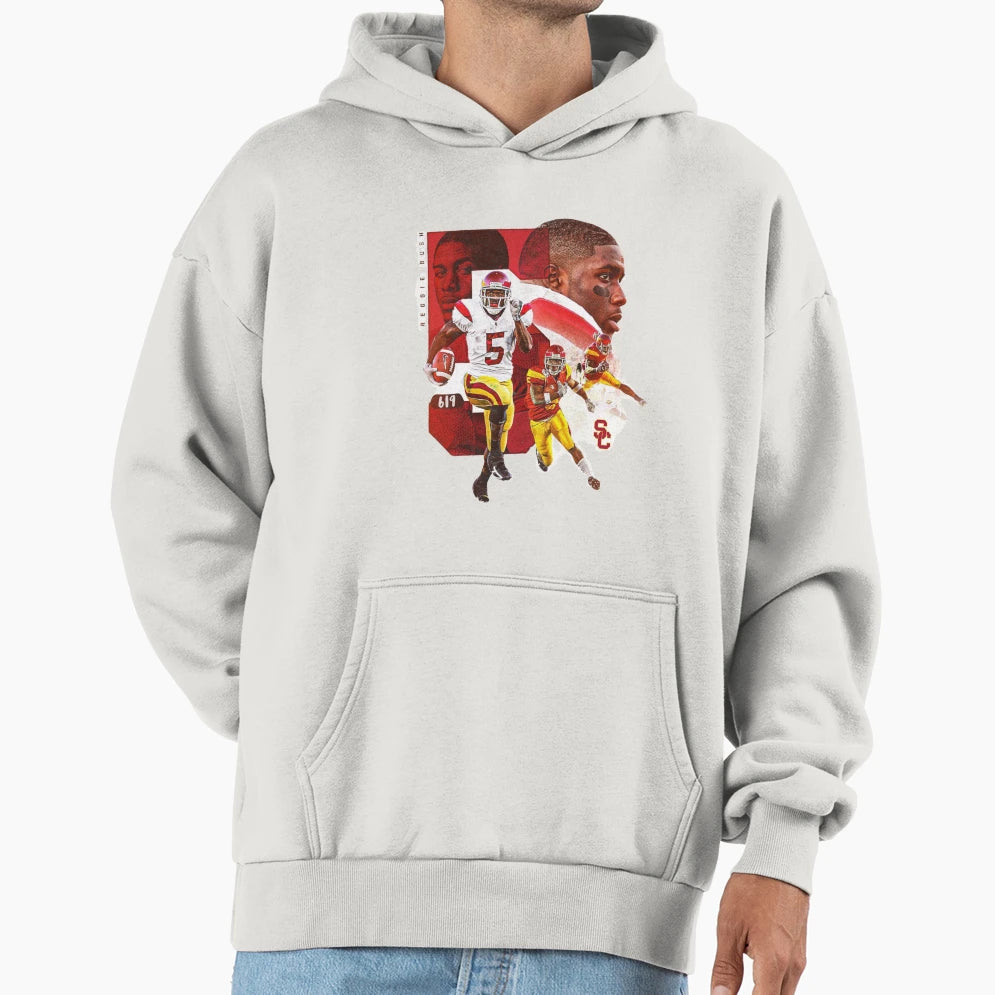 Reggie Bush Hoodie - Minimalist Print Unisex - T-Shirt, Sweatshirt, Hoodie