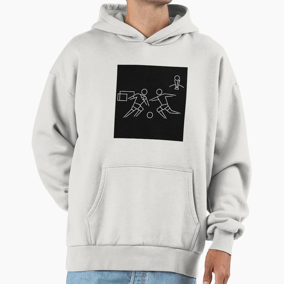 Football Soccer Beautiful Game Hoodie - Custom Art Print for Adults - T-Shirt, Sweatshirt, Hoodie