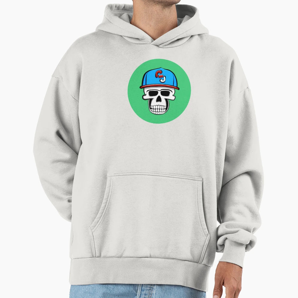 Skull Hoodie - Minimalist Print Unisex - T-Shirt, Sweatshirt, Hoodie