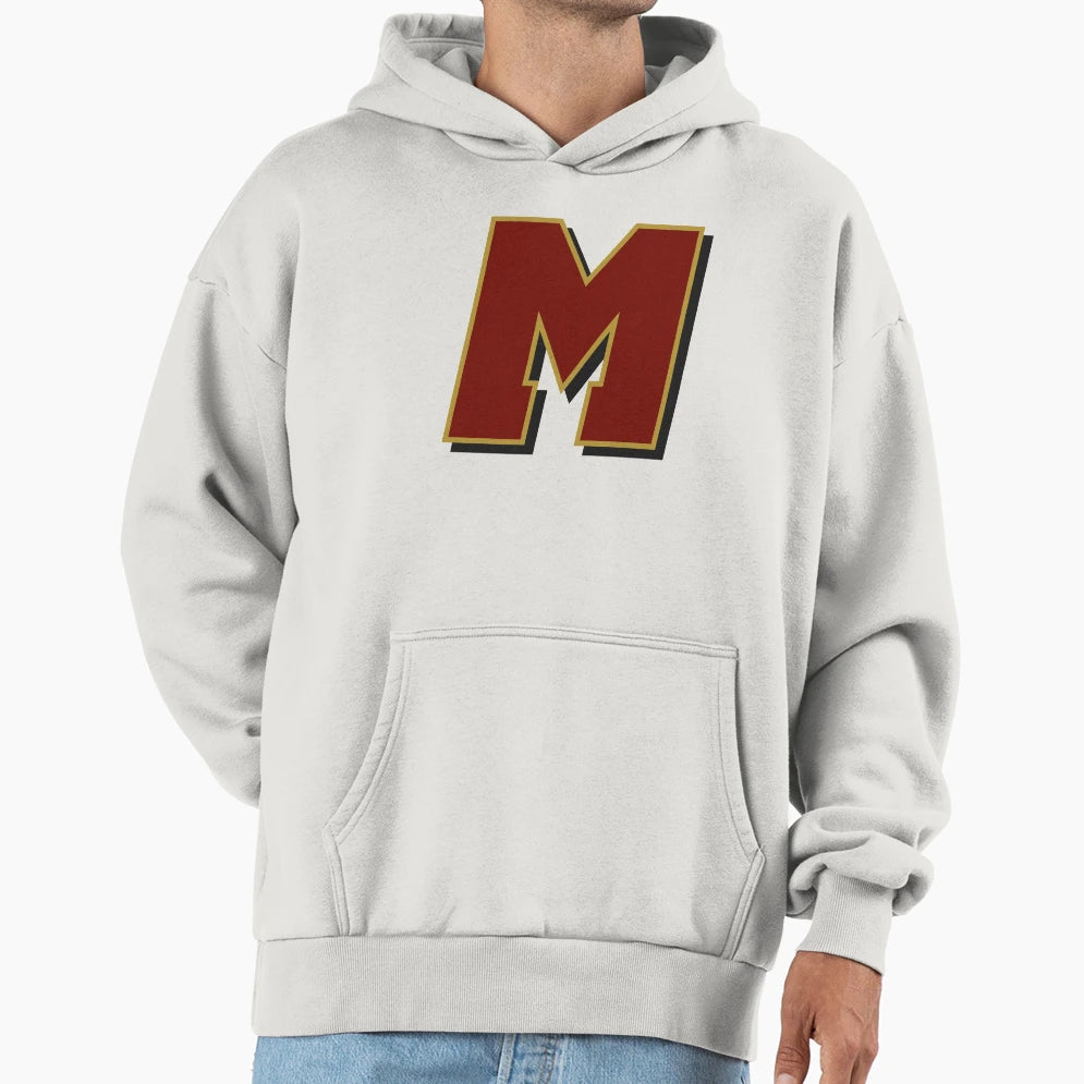 Megalomaniacs M Logo Hoodie - Casual Everyday Wear Men Women - T-Shirt, Sweatshirt, Hoodie