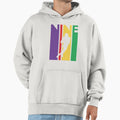 9Th Birthday Gift Nine Colorful Football Hoodie - Unique Graphic Men Women - T-Shirt, Sweatshirt, Hoodie