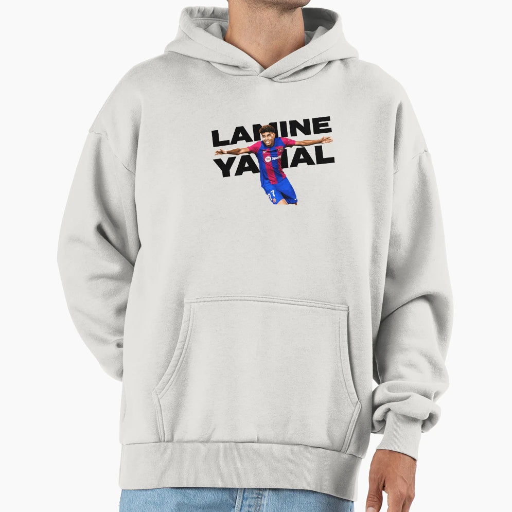 Lamine Yamal Celebration Hoodie - Novelty Apparel Unisex - T-Shirt, Sweatshirt, Hoodie