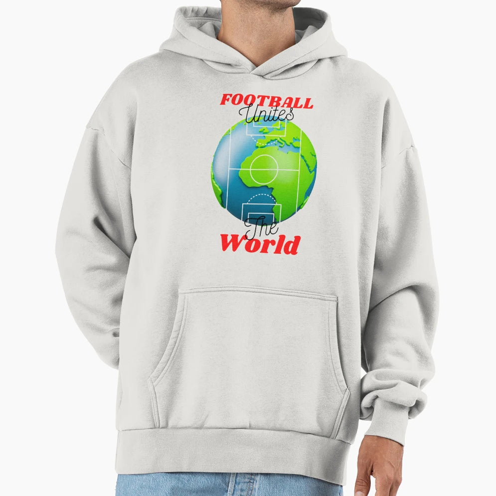 Football Unites World 11 Hoodie - Casual Everyday Wear for Adults - T-Shirt, Sweatshirt, Hoodie