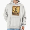Rugby Player Sports Illustration Hoodie - Minimalist Print Unisex - T-Shirt, Sweatshirt, Hoodie