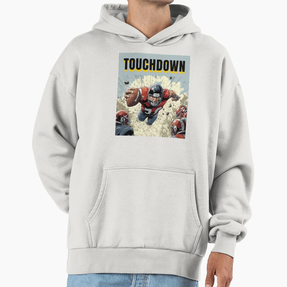 Touchdown Hoodie - Trendy Graphic Unisex - T-Shirt, Sweatshirt, Hoodie