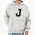 Letter J Hoodie - Minimalist Print Unisex - T-Shirt, Sweatshirt, Hoodie