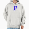 Varsity Letter P Hoodie - Novelty Apparel Men Women - T-Shirt, Sweatshirt, Hoodie