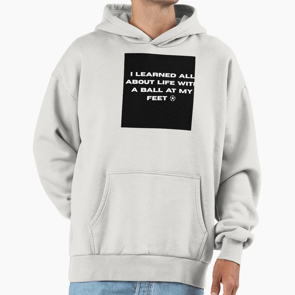 Copy Relevant Football Improvement Hoodie - Trendy Graphic Unisex - T-Shirt, Sweatshirt, Hoodie