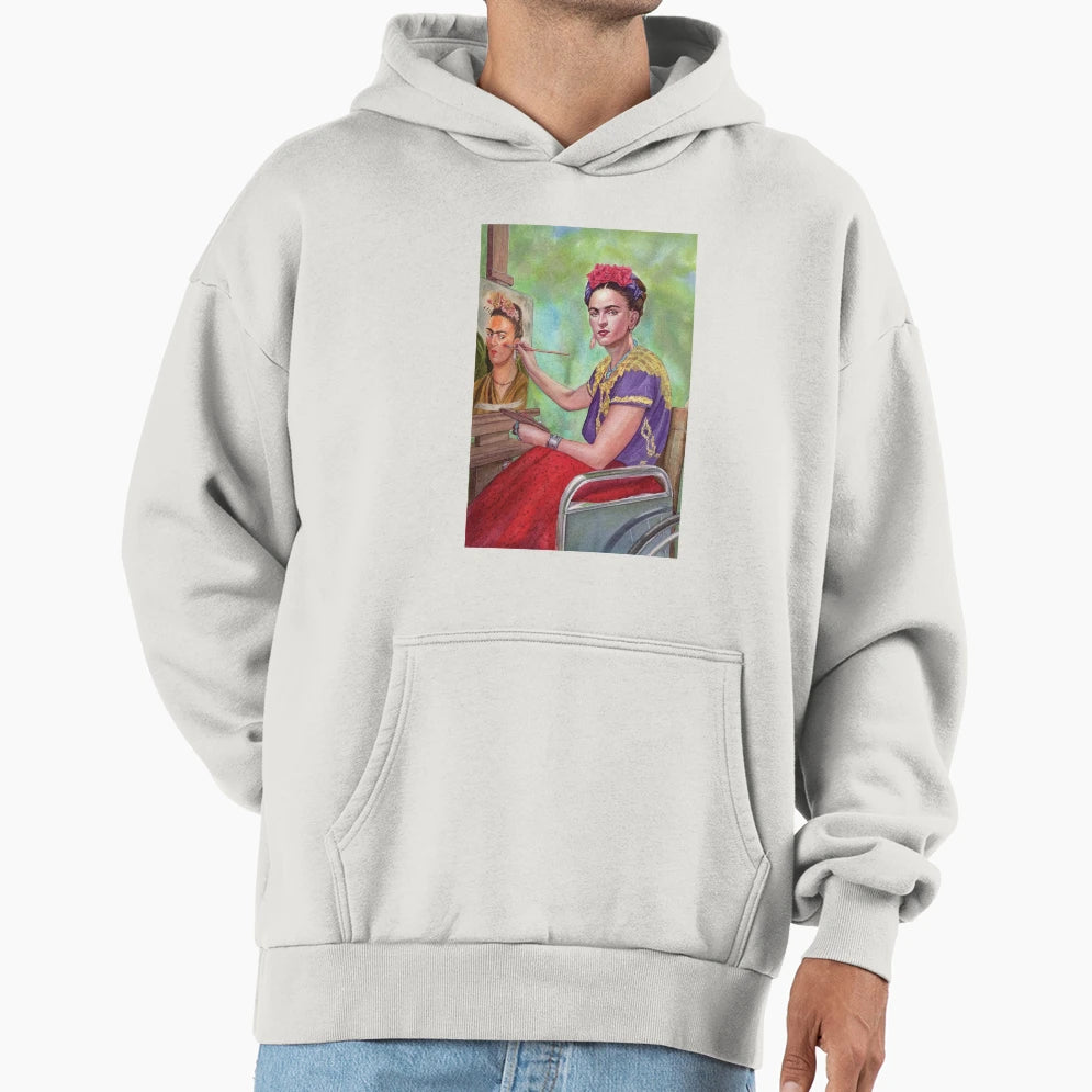 Frida Kahlo Hoodie - Custom Art Print Men Women - T-Shirt, Sweatshirt, Hoodie