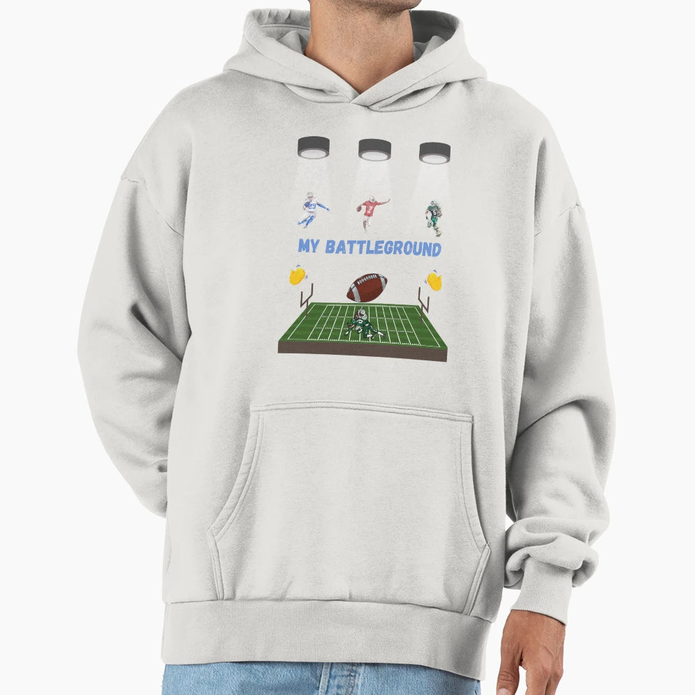 My Battleground Great Gifts American Hoodie - Aesthetic Graphic Unisex - T-Shirt, Sweatshirt, Hoodie